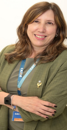 Vice President of Risk Management at Caixa Econômica Federal since March 2023. She has been an employee of the institution for over 24 years, and holds a degree in Economics and an MBA in Finance, Controller and Investment Strategy and Financing.